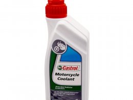 Liquide de refroidissement (1L) marque Castrol motorcycle coolant -25 degrés carter alu et magnesium