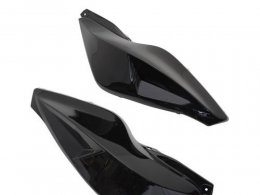 Paire de coques arrière Replay design noir pour scooter mbk nitro / yamaha aerox 1997>2012