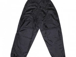 Pantalon de pluie marque ADX Eco Noir taille XL (Pressions et Elastique D'Ajustement + Sac de Transport)