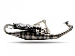 Pot carrera 10 silencieux carbone marque Yasuni pour scooter ludix / vivacity 3 / fight 3 4 / kisbee A/C