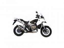 Pot d'échappement Leovince SBK LV One inox pour moto Honda Crosstourer