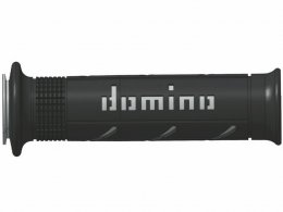 Revêtements poignée 120mm / 125mm marque Domino road bi-composants couleur noir / gris a250