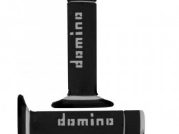 Revêtements poignée marque Domino cross bi-composants couleur noir / gris