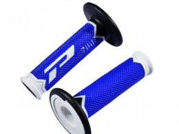 Revêtements poignees marque ProGrip 788 bleu / blanc triple densite 115mm