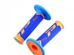 Revêtements poignees marque ProGrip 788 orange fluo / bleu triple densite 115mm