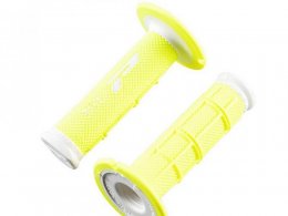 Revêtements poignees marque ProGrip 791 blanc / jaune fluo double densite 115mm