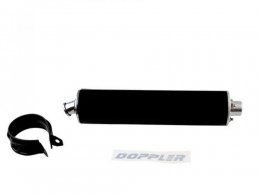 Silencieux / cartouche er1 noir montage tube diamètre 20mm à emmancher (+ collier) marque Doppler pour 50 à boite