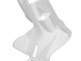 Tablier arrière / protège jambe intérieur blanc pour scooter nitro / aerox de 97 à 2012