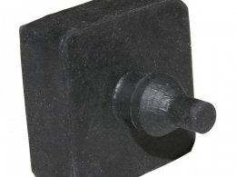 Tampon de béquille centrale noir pour maxi scooter 125cc piaggio vespa px (R.O. 174773)