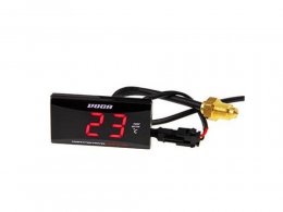 Thermomètre digital Voca Racing 0-120 degrés celsius éclairage led couleur rouge