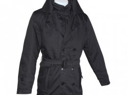 Veste 3/4 marque ADX Look In Noir taille L (avec protections/sans plaque dorsale)