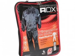 Vêtement de pluie marque ADX Eco Noir taille M (Pack Veste + Pantalon)