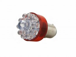 Ampoule Replay BAY15D S25 LEDs 12V 21/5W Rouge