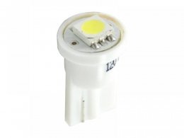 Ampoules Ã  1 LED blanc W5W T10 12V 0.24W