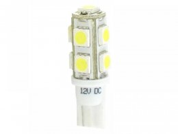 Ampoules Ã  9 LED blanc W5W T10 12V 2.16W