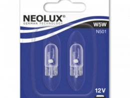 Ampoules Neolux 12V-5W T10 (x2)