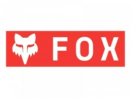 Autocollant Fox Racing Corporate Logo 7,5cm red