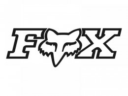 Autocollant Fox Racing F Head X TDC 71cm black