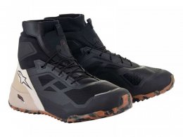 Baskets moto Alpinestars CR-1 black/light brown