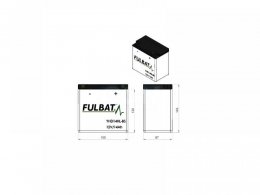 Batterie Fulbat FHD14HL-BS  12V 14Ah