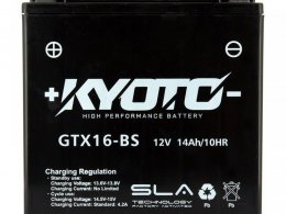 Batterie Kyoto GTX16-BS SLA AGM prÃªte Ã  l'emploi