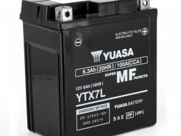 Batterie Yuasa YTX7L-BS 12V 6,3 Ah prÃªte Ã  lâemploi