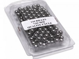 Billes de roulement en acier diamÃ¨tre 7 mm (boite de 144)