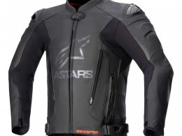 Blouson cuir Alpinestars GP Plus V4 black/black