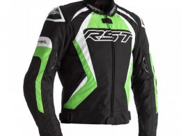 Blouson textile RST Tractech EVO 4 noir/vert/blanc