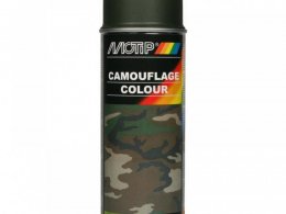 Bombe peinture Camouflage Bronze-vert mat RAL 6031 Motip 400 ml M04203