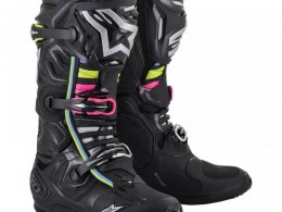 Bottes cross Alpinestars Tech 10 Supervented noir/Hue