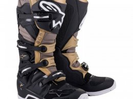 Bottes cross Alpinestars Tech 7 Enduro Drystar noir/gris/or