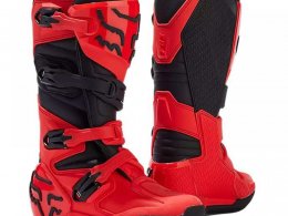 Bottes cross enfant Fox Racing Youth Comp red fluo