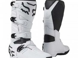 Bottes cross Fox Racing Comp white