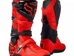 Bottes cross Fox Racing Motion red fluo