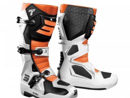 Bottes cross Shot Race 6 noir/blanc/orange