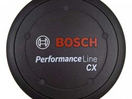 Cache habillage logo VAE Bosch rond noir/rouge