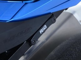 Cache orifice de repose-pieds arriÃ¨re gauche R&G Racing noirs Suzuki