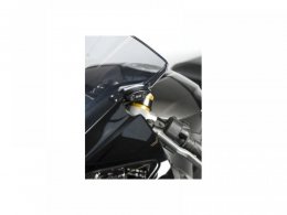 Caches orifices de rÃ©troviseur R&G Racing noirs Yamaha YZF-R6 06-16