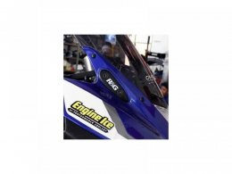 Caches orifices de rétroviseur R&G Racing noirs Yamaha YZF-R3 15-18