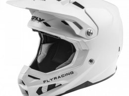 Casque cross Fly Racing Formula Carbon blanc