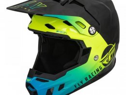 Casque cross Fly Racing Formula CC Centrum noir/bleu/jaune fluo