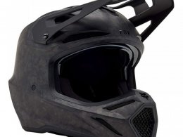 Casque cross Fox Racing V3 RS Carbon Solid matte black