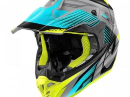 Casque cross Givi 60.1 Fresh bleu/jaune/gris