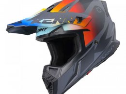 Casque cross Kenny Track Graphic gradient mat