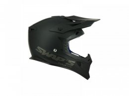 Casque cross Swaps S818 Blur noir mat