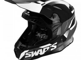 Casque cross Swaps S849 2FASTER gris