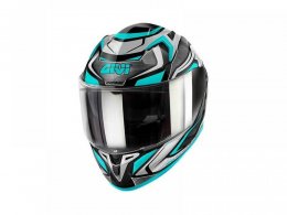 Casque intÃ©gral Givi 50.9 Atomic titane/argent/bleu