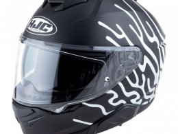 Casque intÃ©gral HJC i71 Celos MC5SF noir/blanc mat