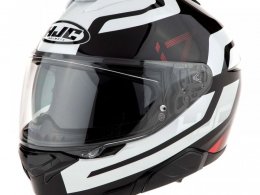 Casque intÃ©gral HJC i71 Enta noir/blanc/rouge